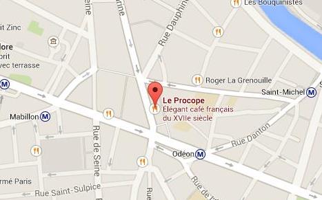 Map-Le Procope